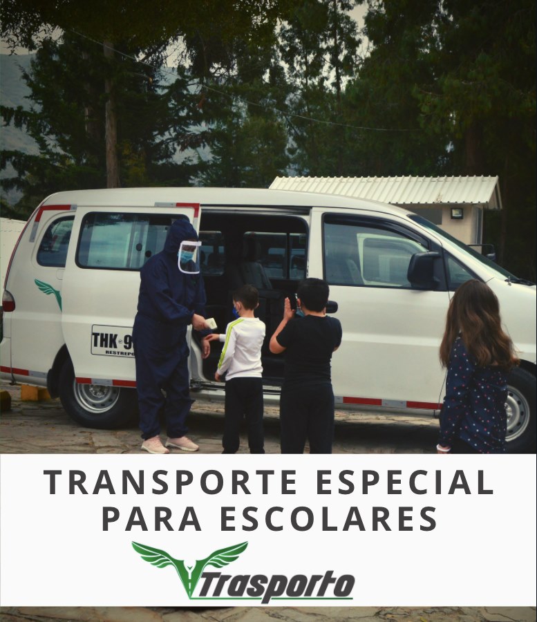 Vehículo escolar Trasporto